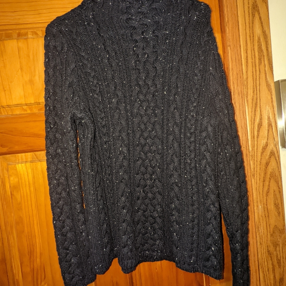 Lands End Cable Knit Sweater
